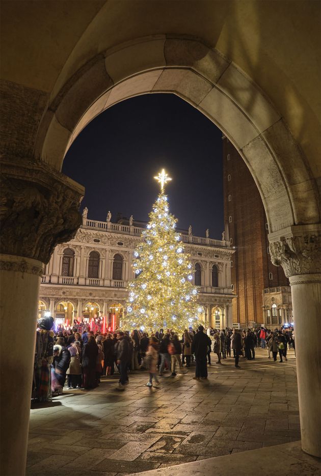 albero di natale a venezia