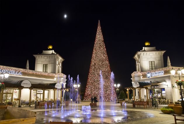 albero natale a venezia