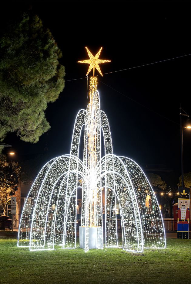 fontana di luci