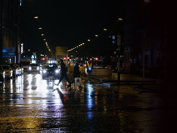 città notturna